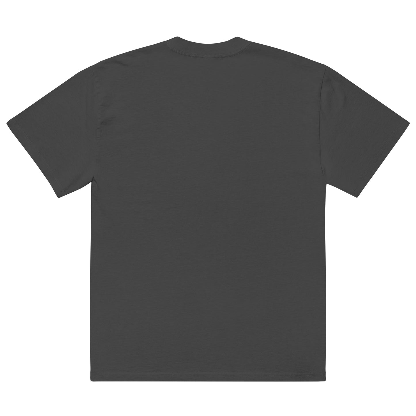 First NLR Embroidered (White) Oversized faded t-shirt