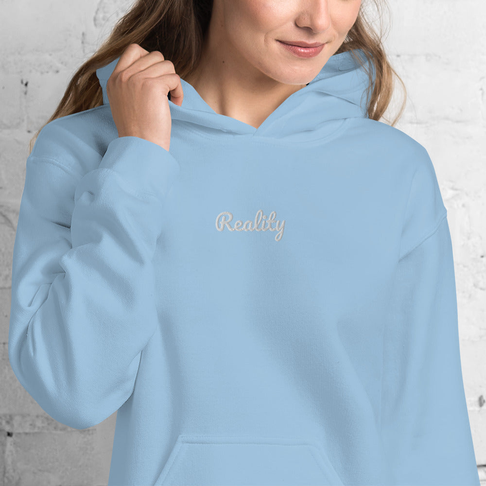 Reality Embroidered Hoodie