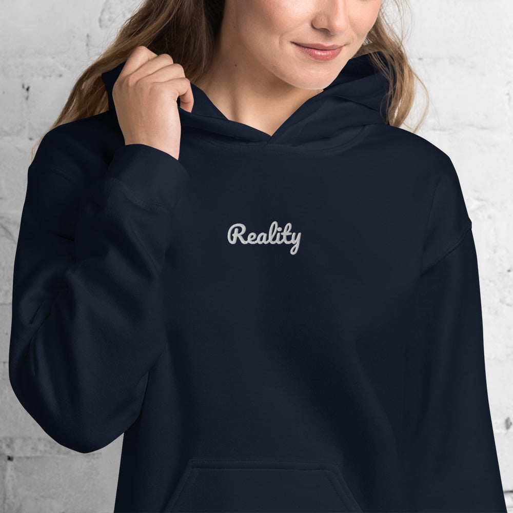 Reality Embroidered Hoodie