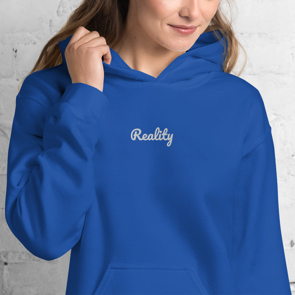 Reality Embroidered Hoodie