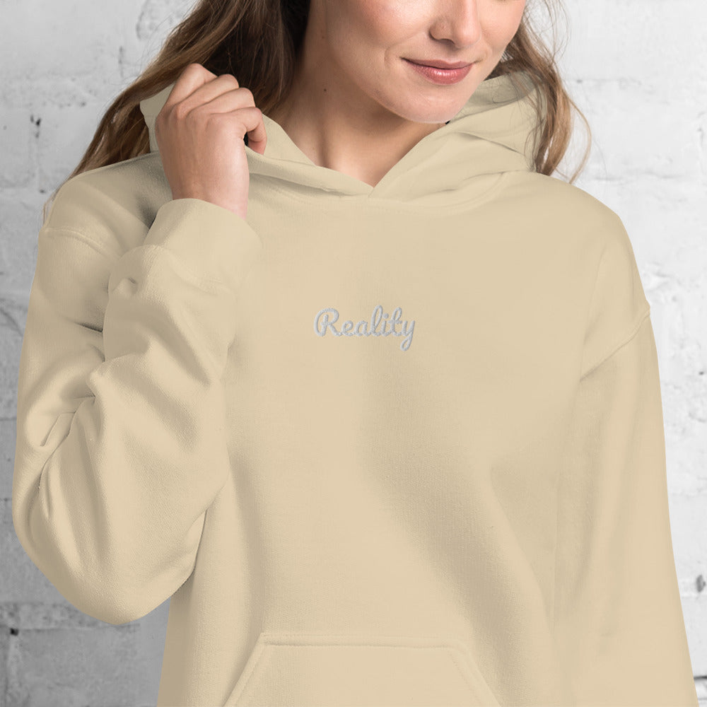 Reality Embroidered Hoodie