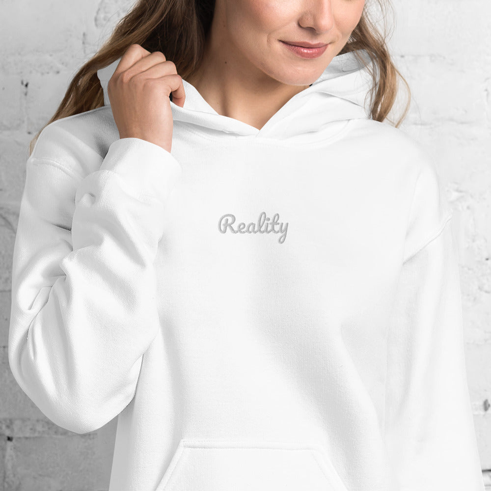 Reality Embroidered Hoodie