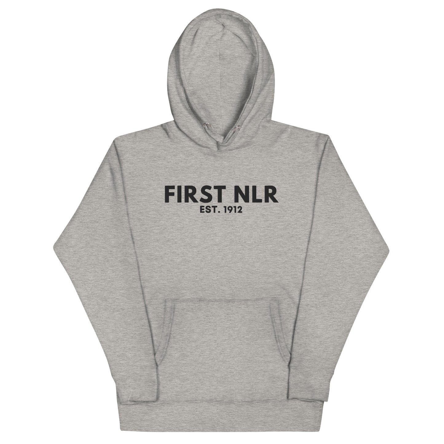 First NLR Embroidered (Black) Hoodie