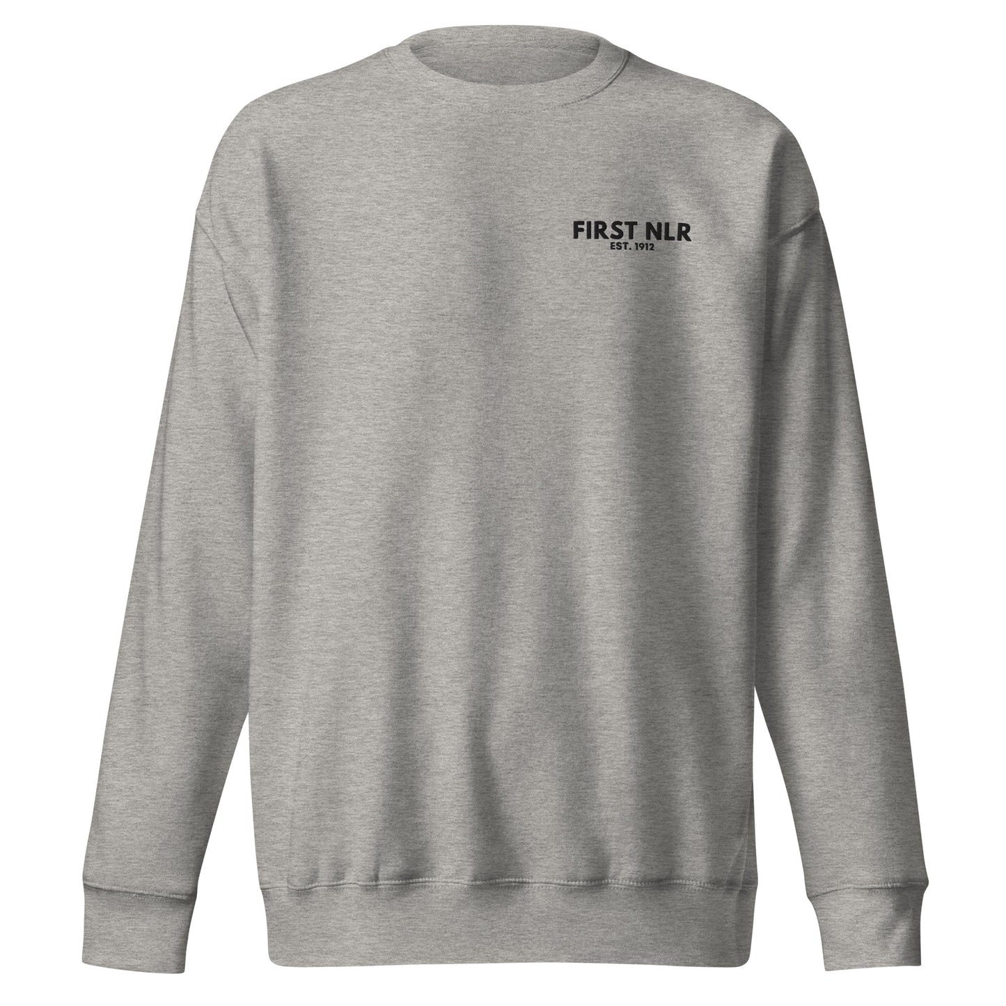 First NLR Pocket Embroidered (Black) Sweatshirt