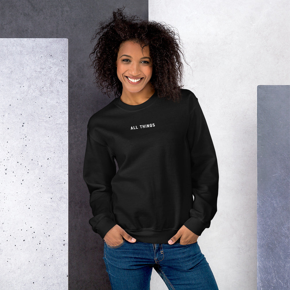 "All Things" Sweatshirt (Online Only)