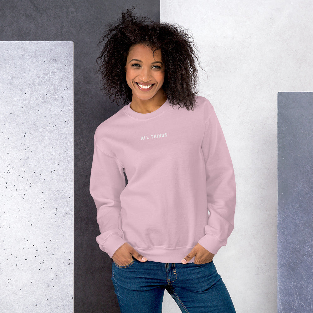 "All Things" Sweatshirt (Online Only)