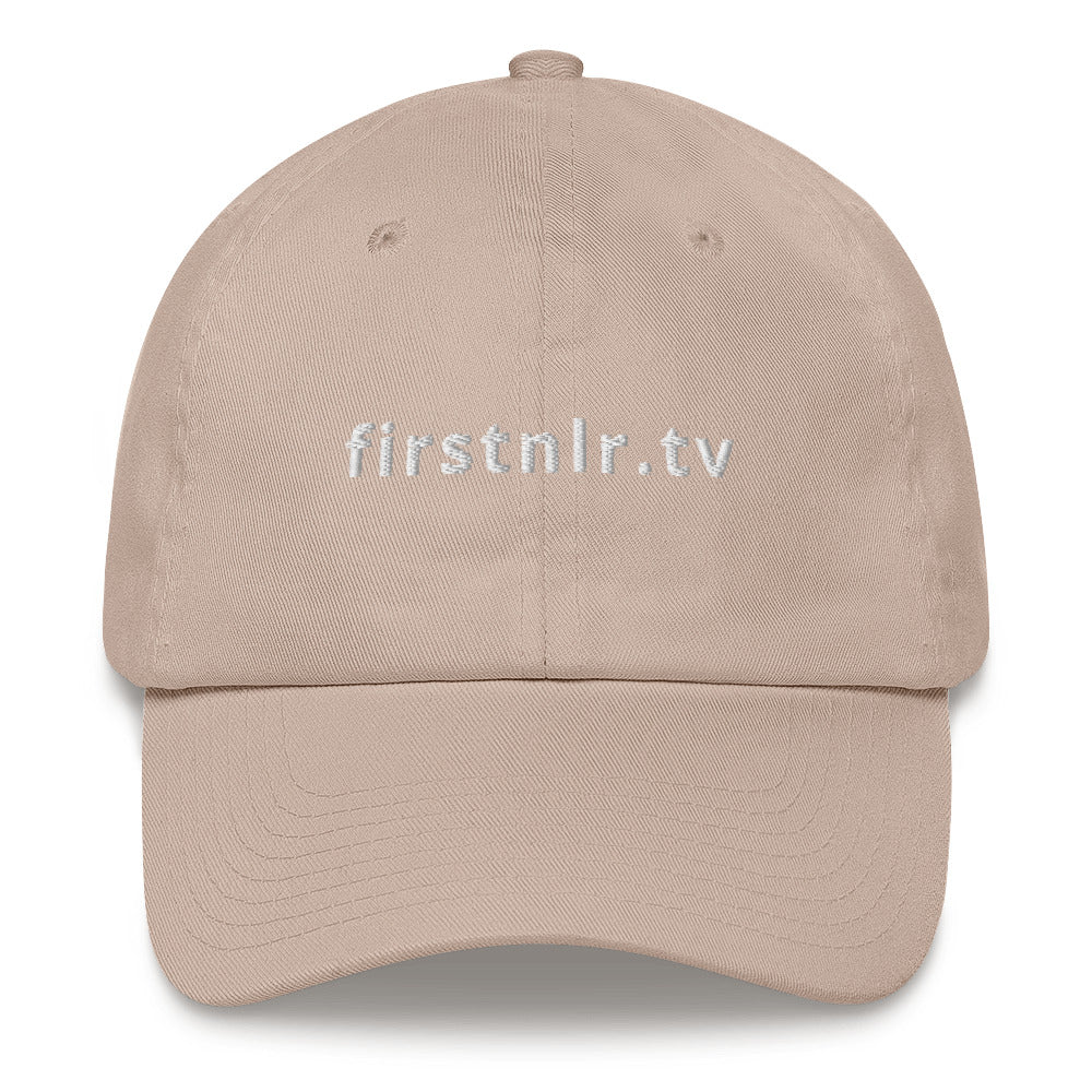 "firstnlr.tv" Dad Hat