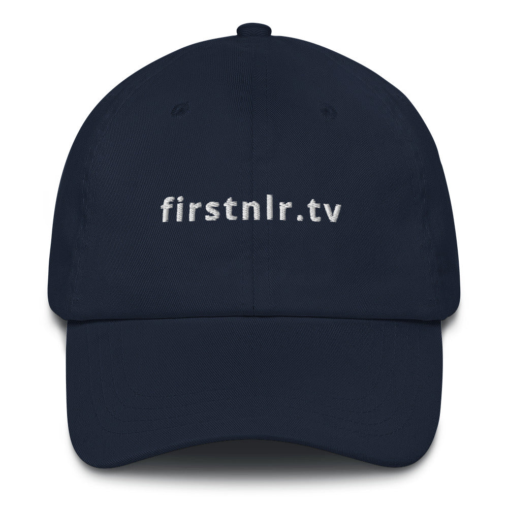 "firstnlr.tv" Dad Hat