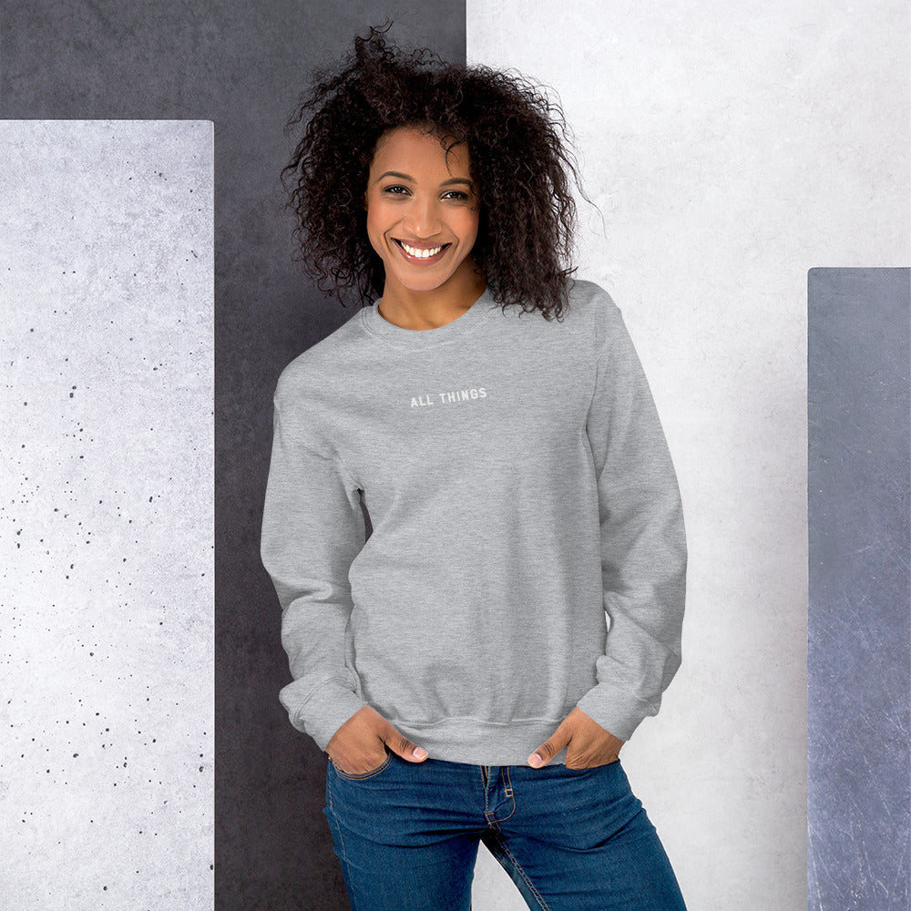 "All Things" Sweatshirt (Online Only)