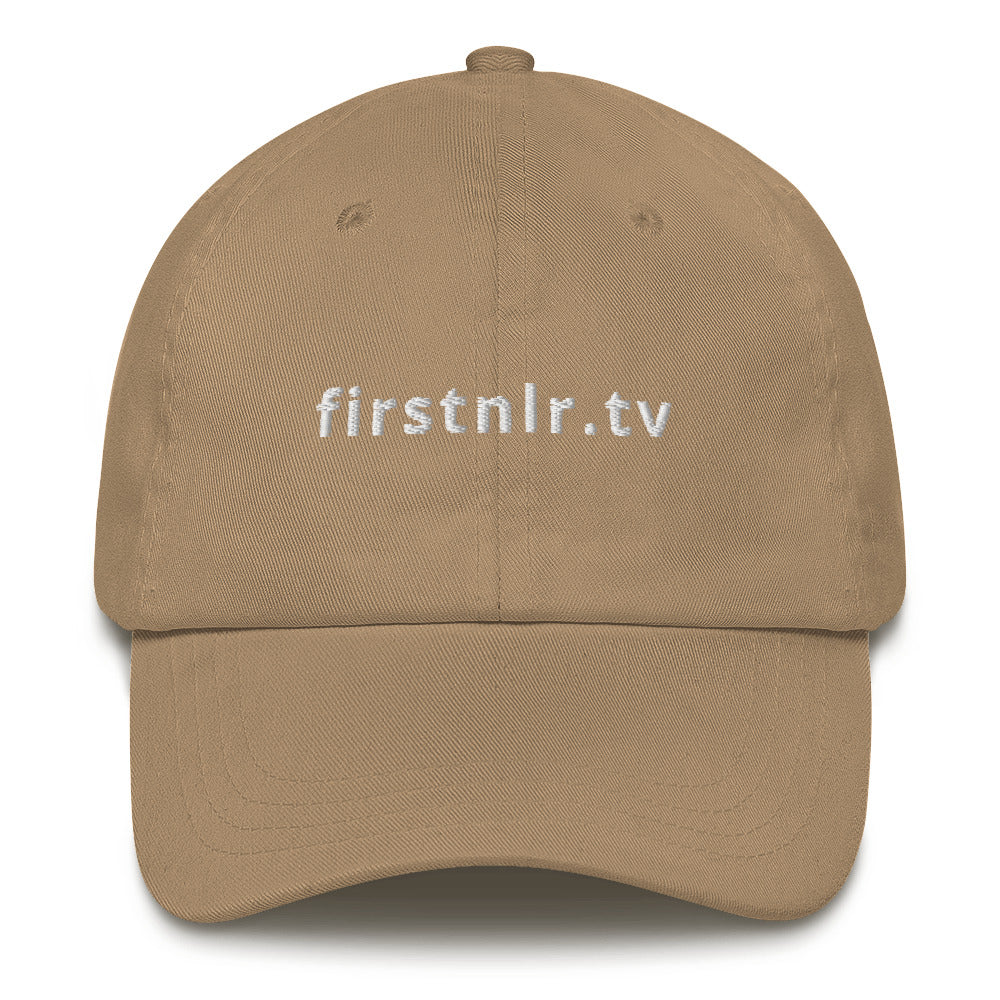 "firstnlr.tv" Dad Hat