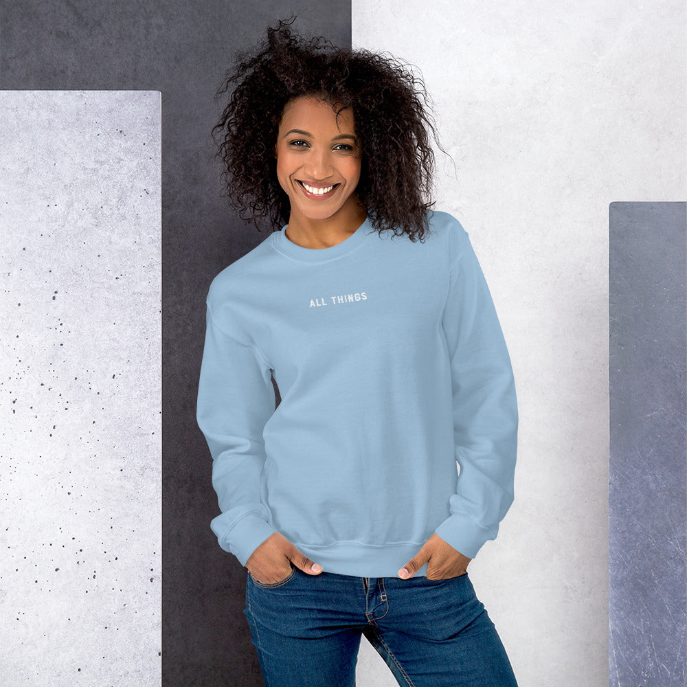 "All Things" Sweatshirt (Online Only)