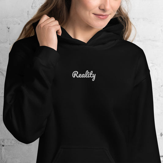 Reality Embroidered Hoodie