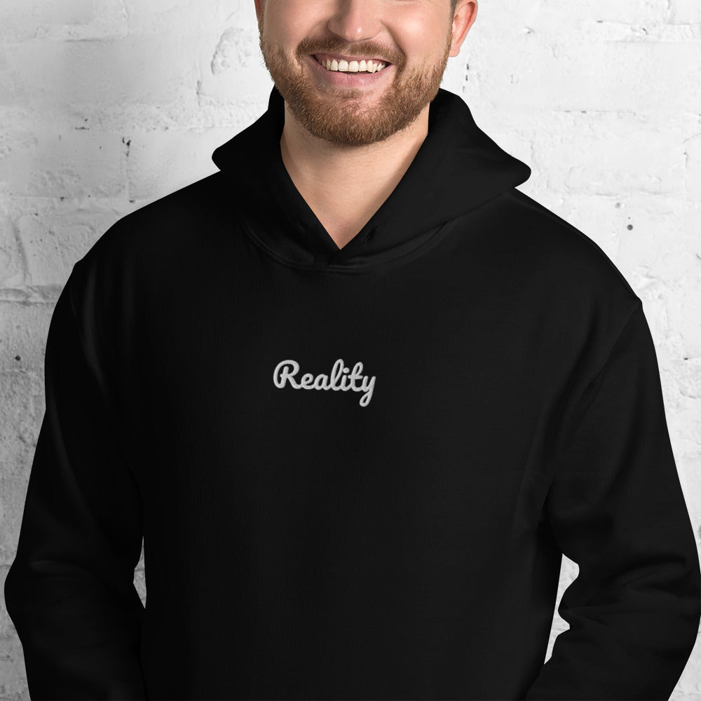 Reality Embroidered Hoodie