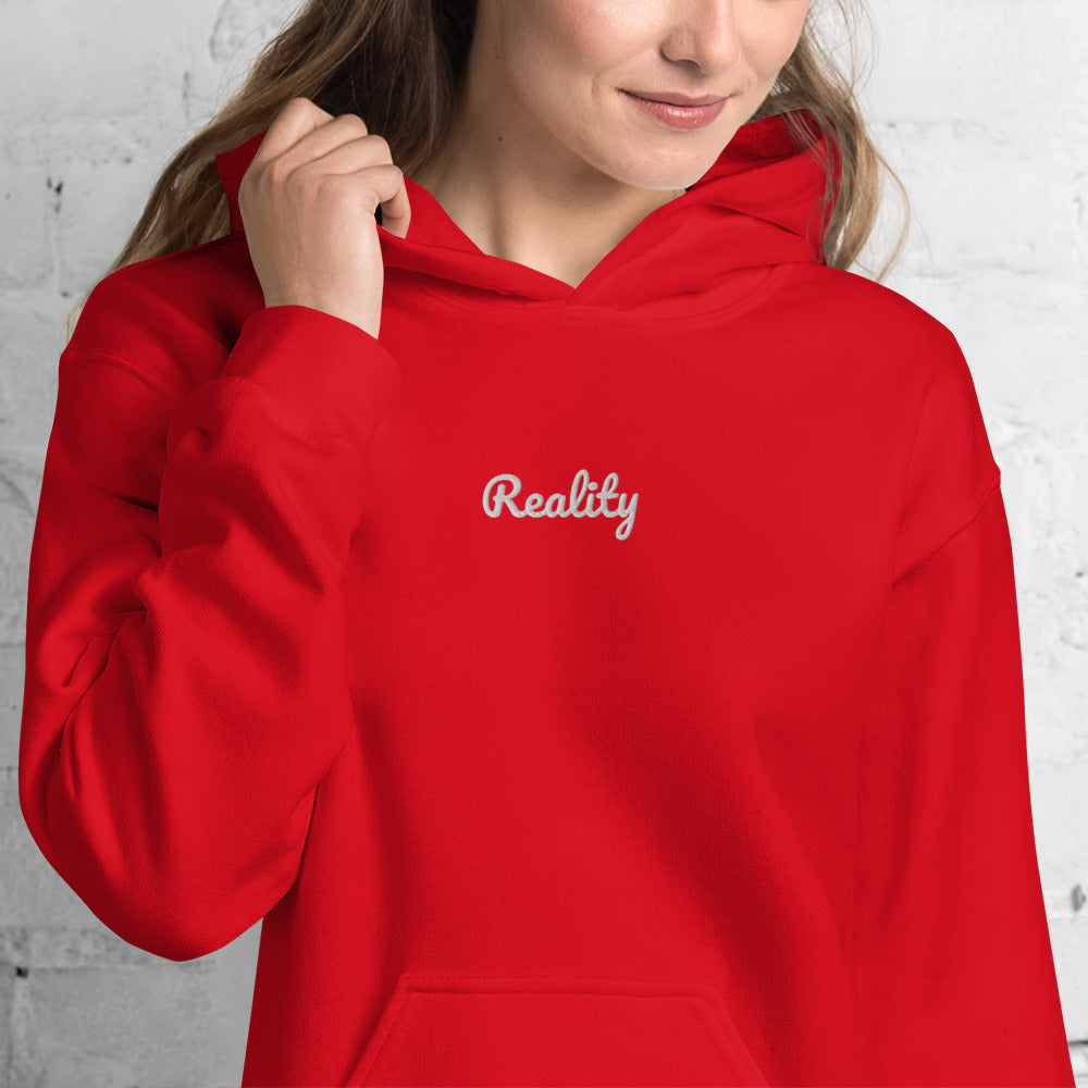 Reality Embroidered Hoodie
