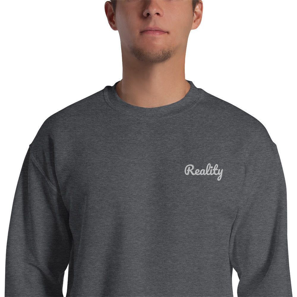 Reality Embroidered Sweatshirt