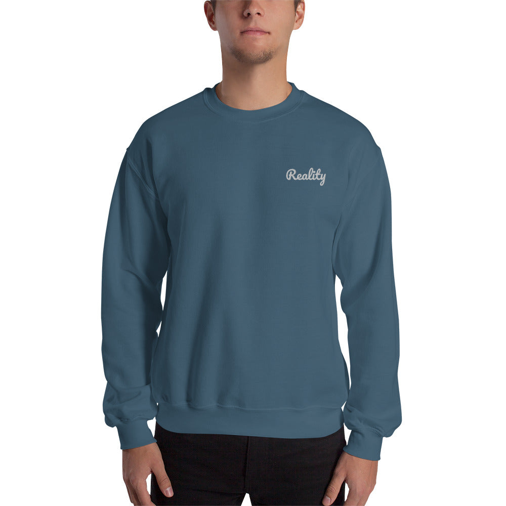 Reality Embroidered Sweatshirt