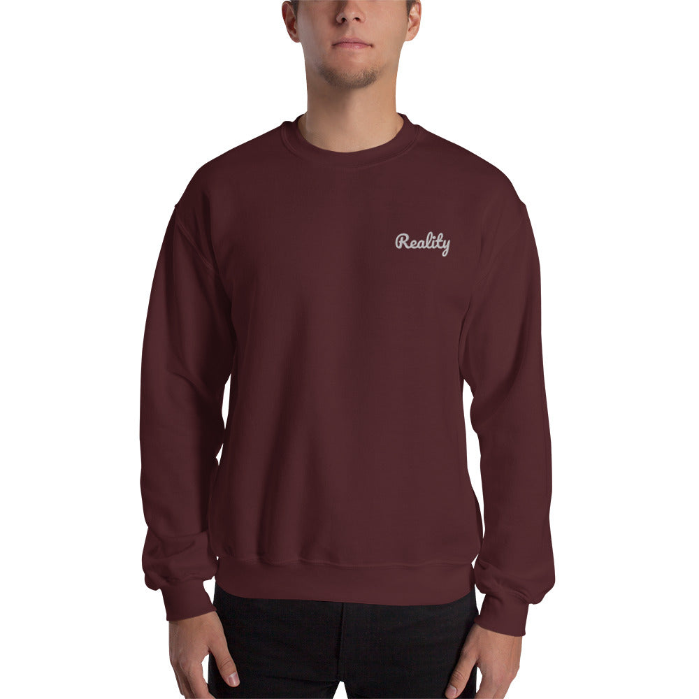 Reality Embroidered Sweatshirt