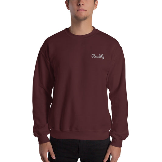 Reality Embroidered Sweatshirt