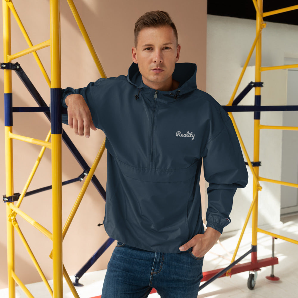 Reality Embroidered Champion Packable Jacket