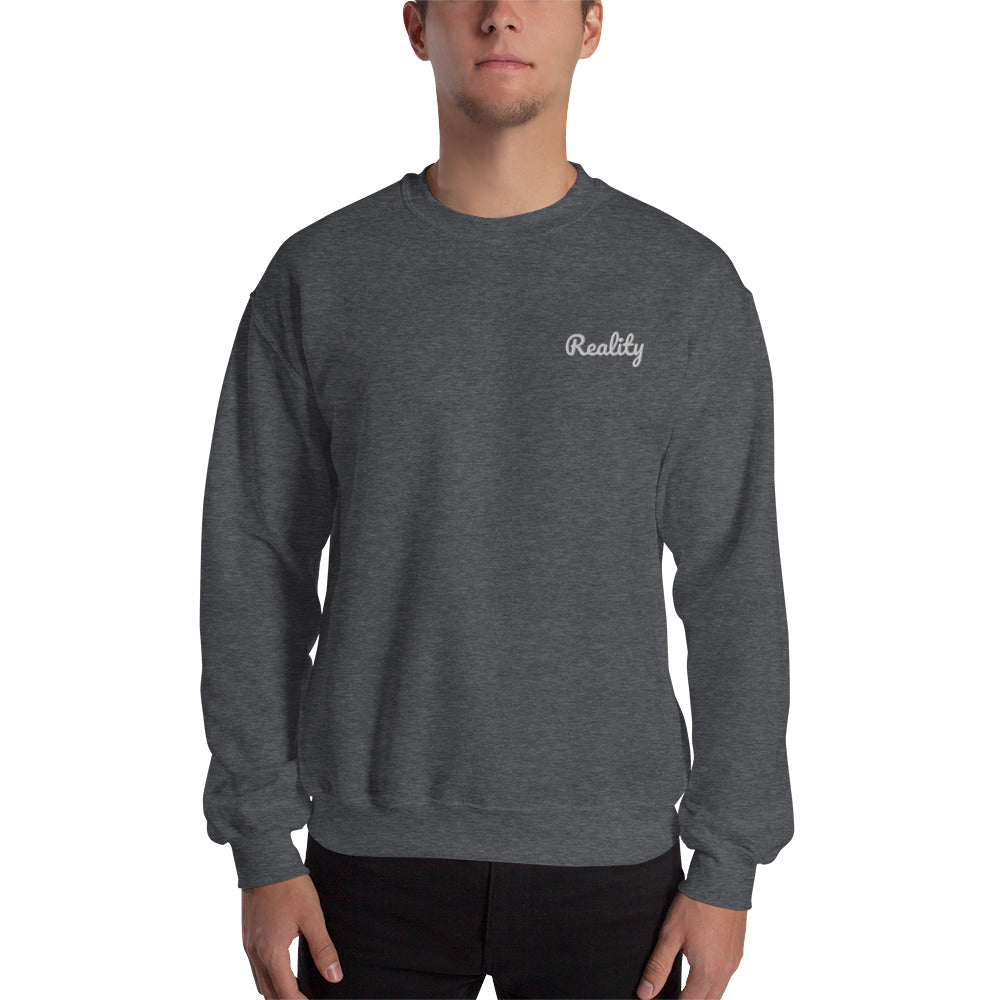 Reality Embroidered Sweatshirt