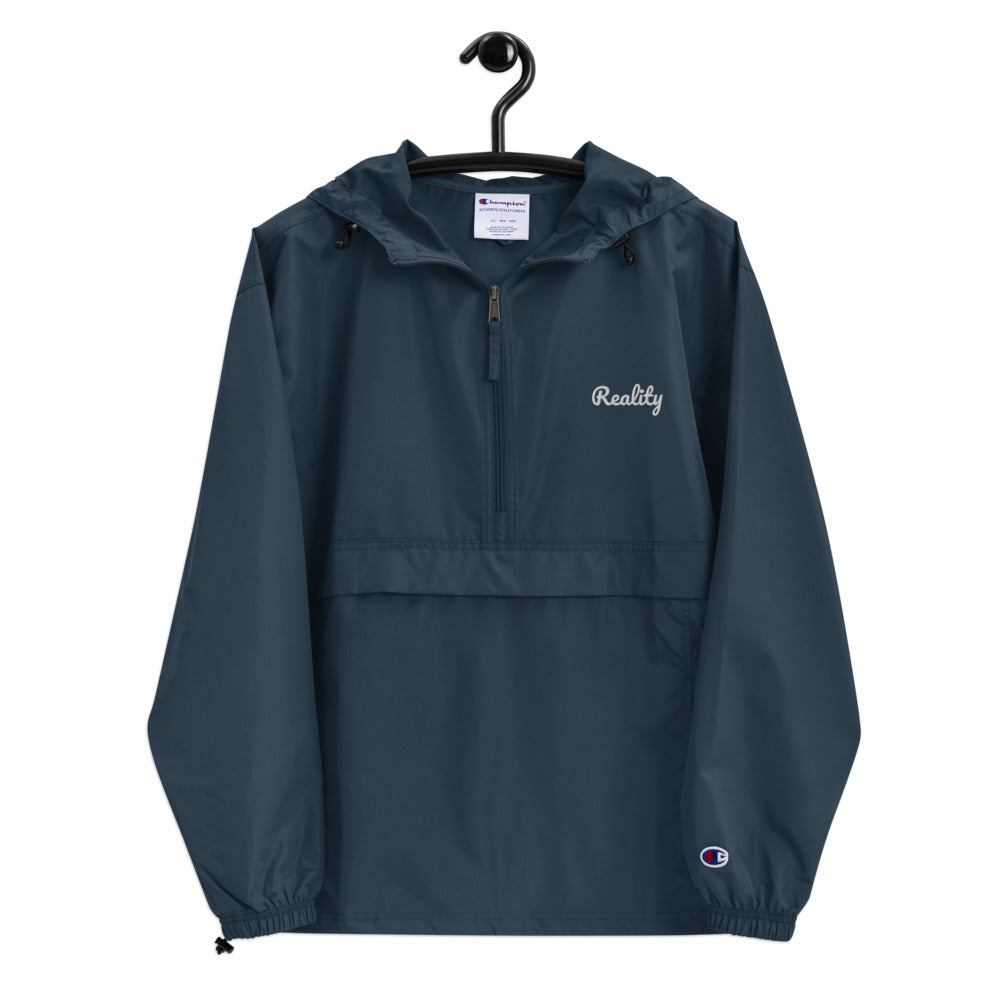 Reality Embroidered Champion Packable Jacket