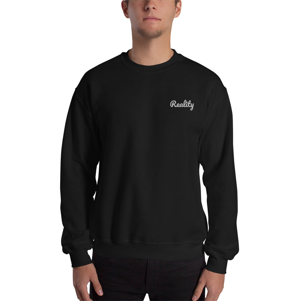 Reality Embroidered Sweatshirt